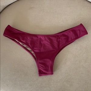 Midori Brayden Wine Bikini Bottoms - M